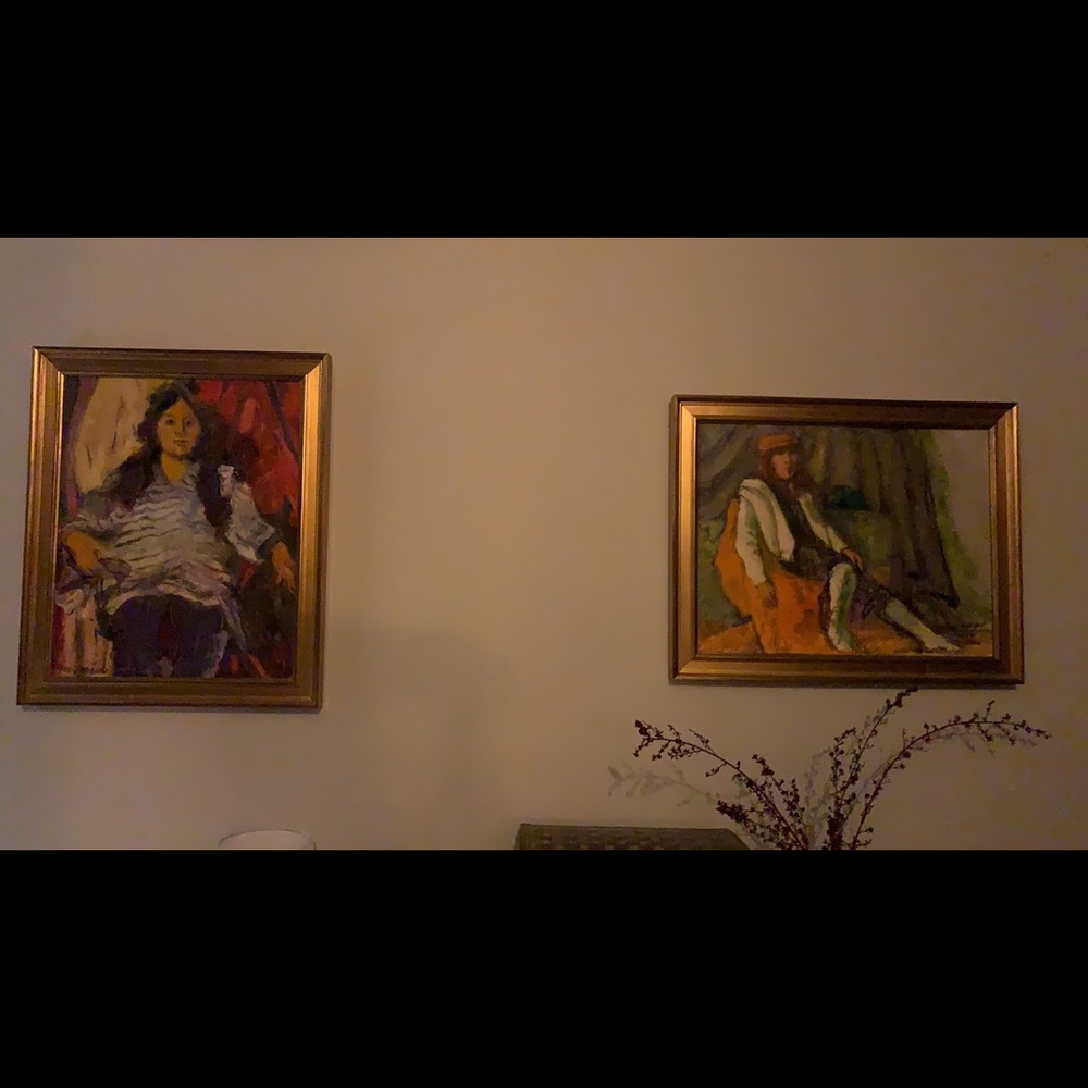 Edgar Yager oil paintings